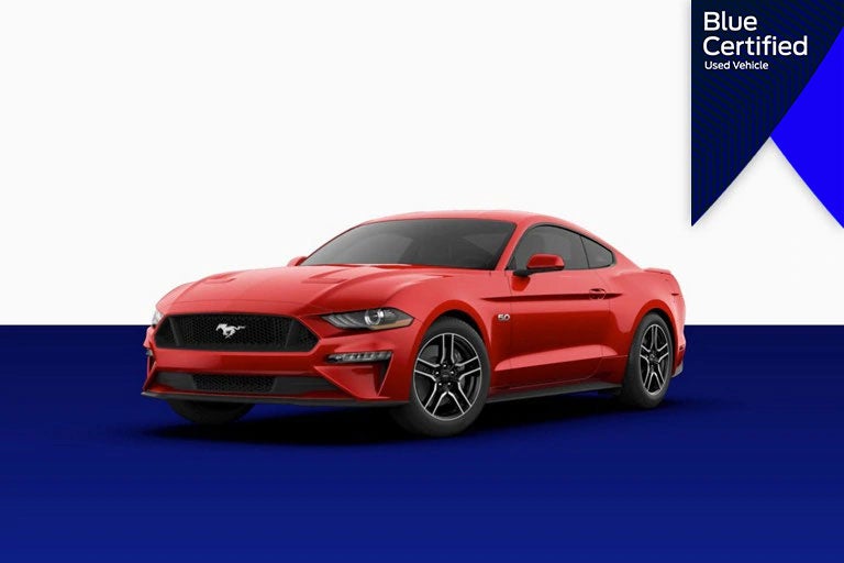 Red vehicle - Blue Certified 