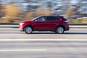 Ford Edge on the road