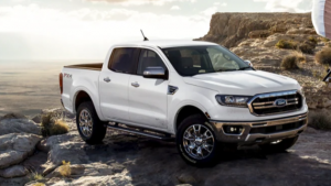 Ford Ranger parked outdoors