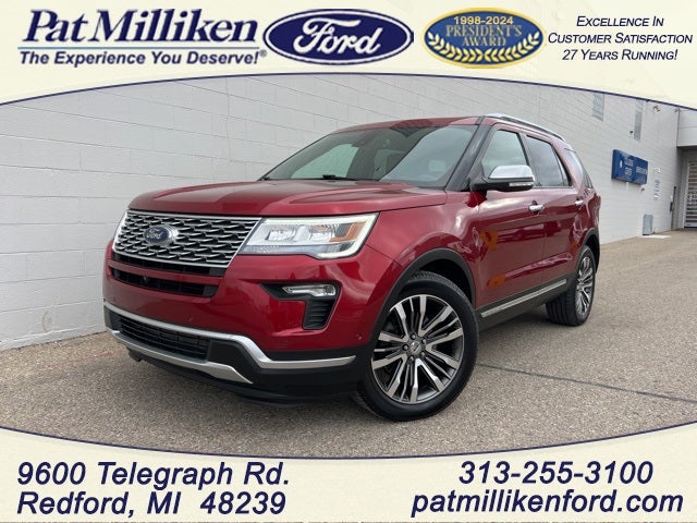 2018 Ford Explorer Platinum