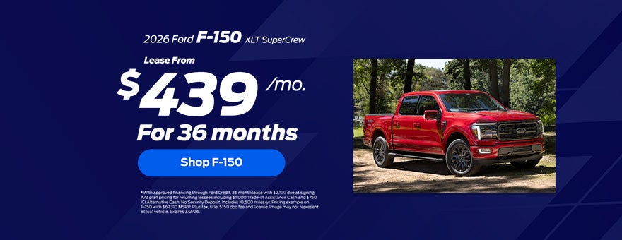 2026 Ford F-150 Lease Offer