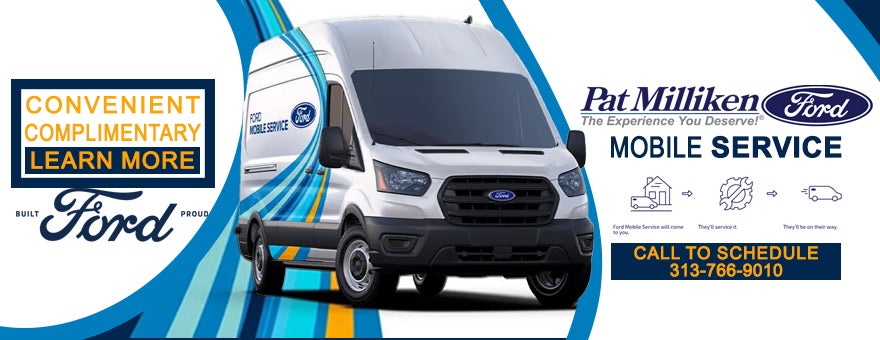 Mobile Service From Pat Milliken Ford