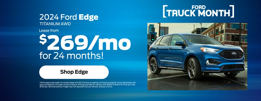 Lease A 2024 Edge For $269/Month!